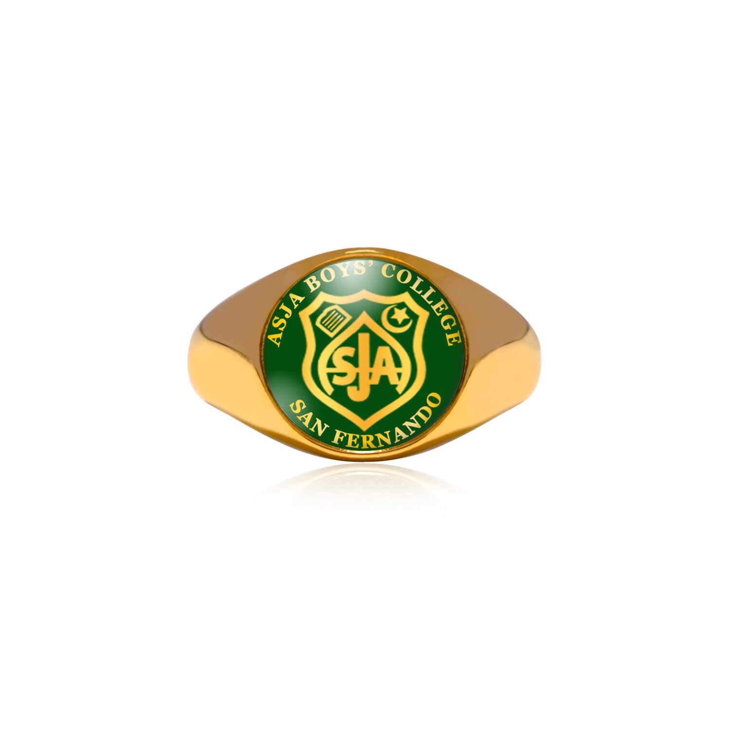 ASJA Boys' College, San Fernando - School Ring