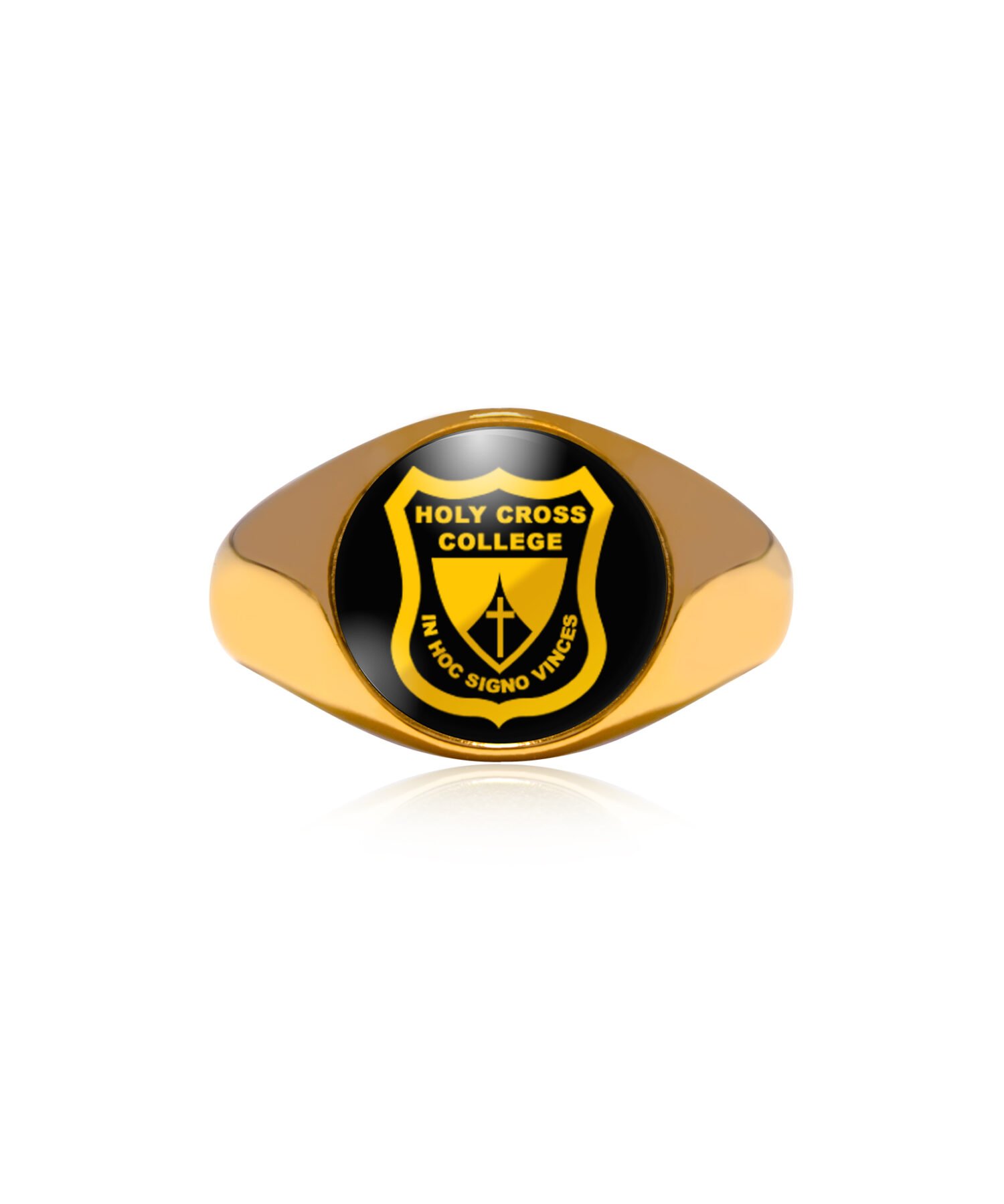 Holy Cross College - School Ring