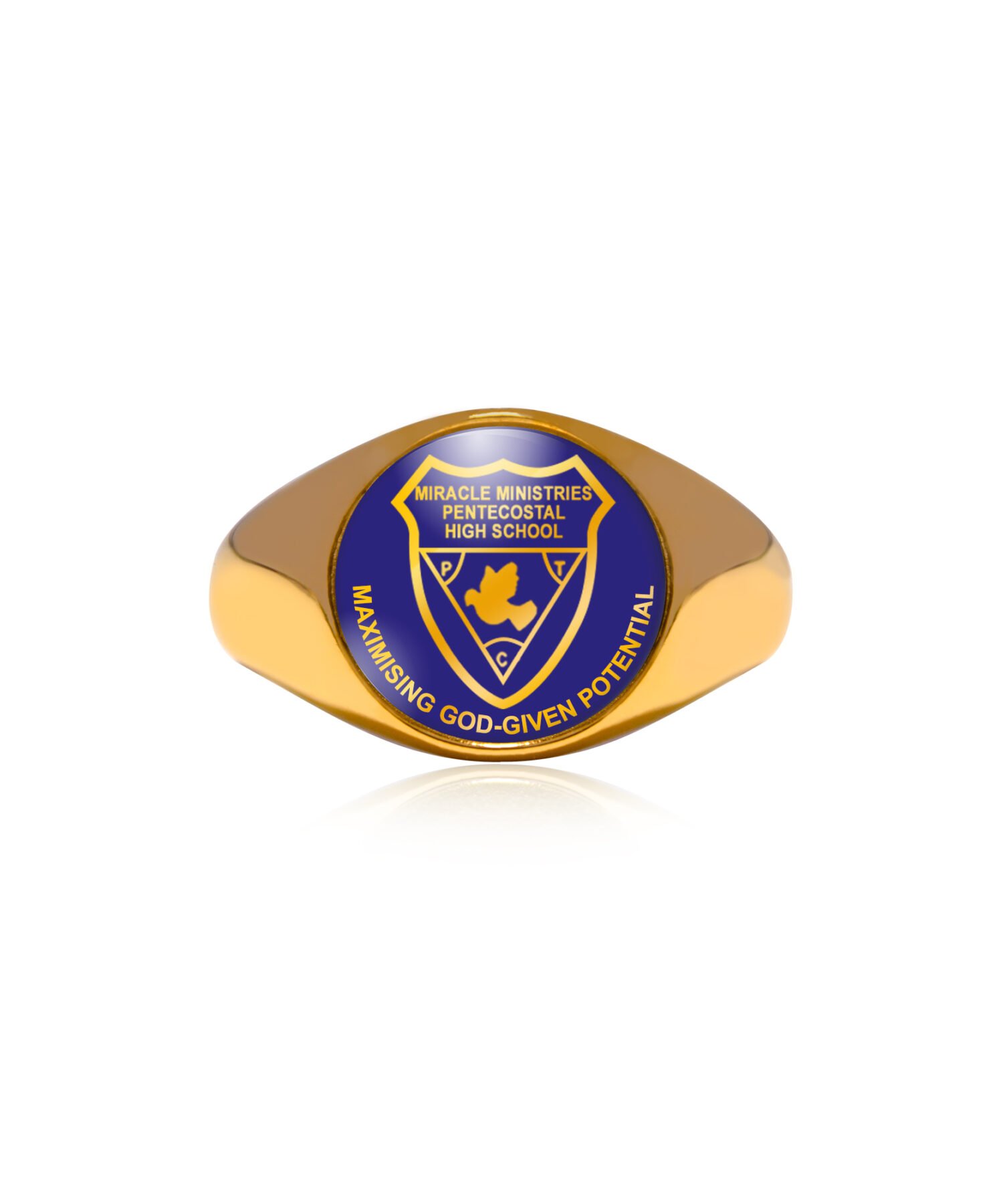 Miracle Ministries Pentecostal High School - School Ring