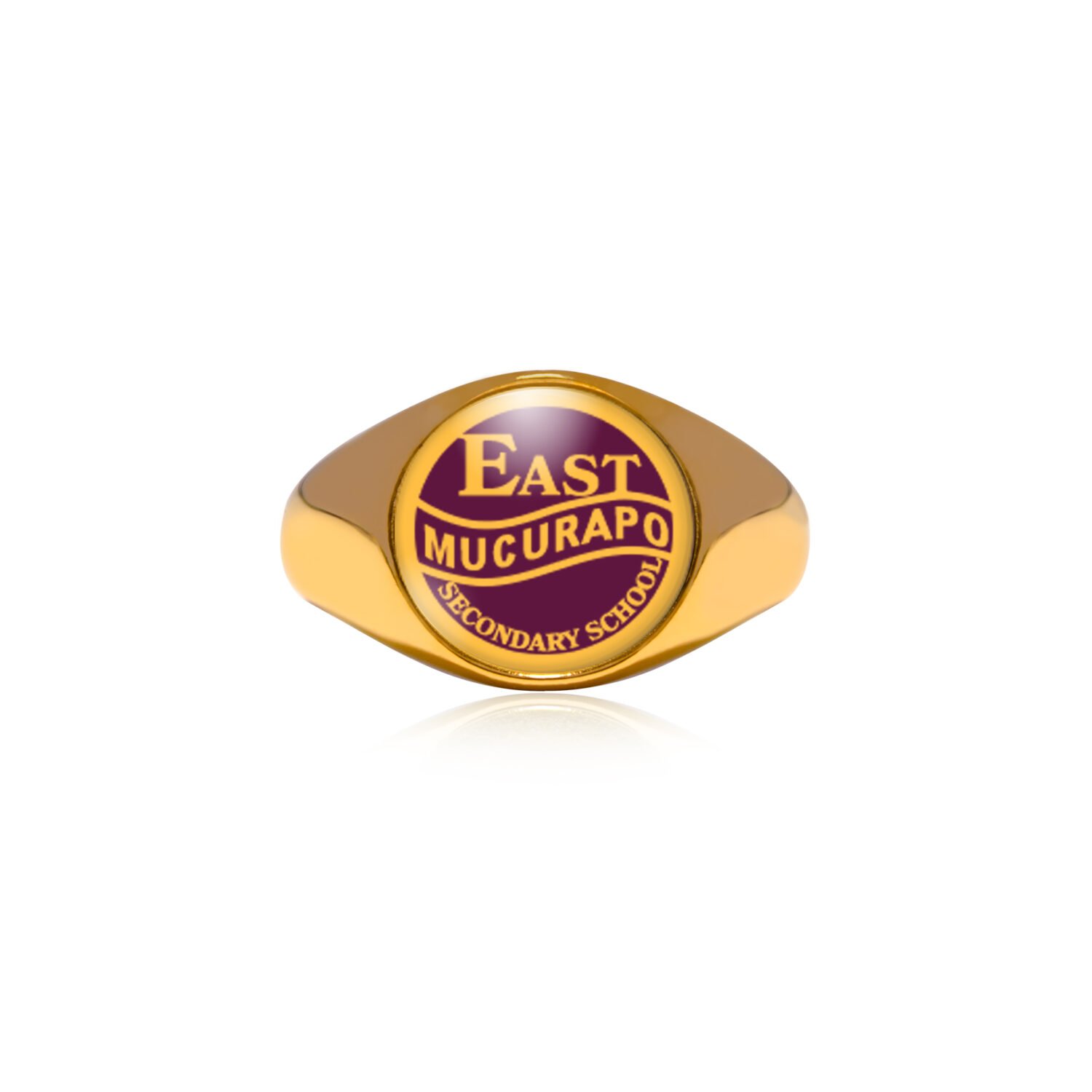 Mucurapo East Secondary School - School Ring
