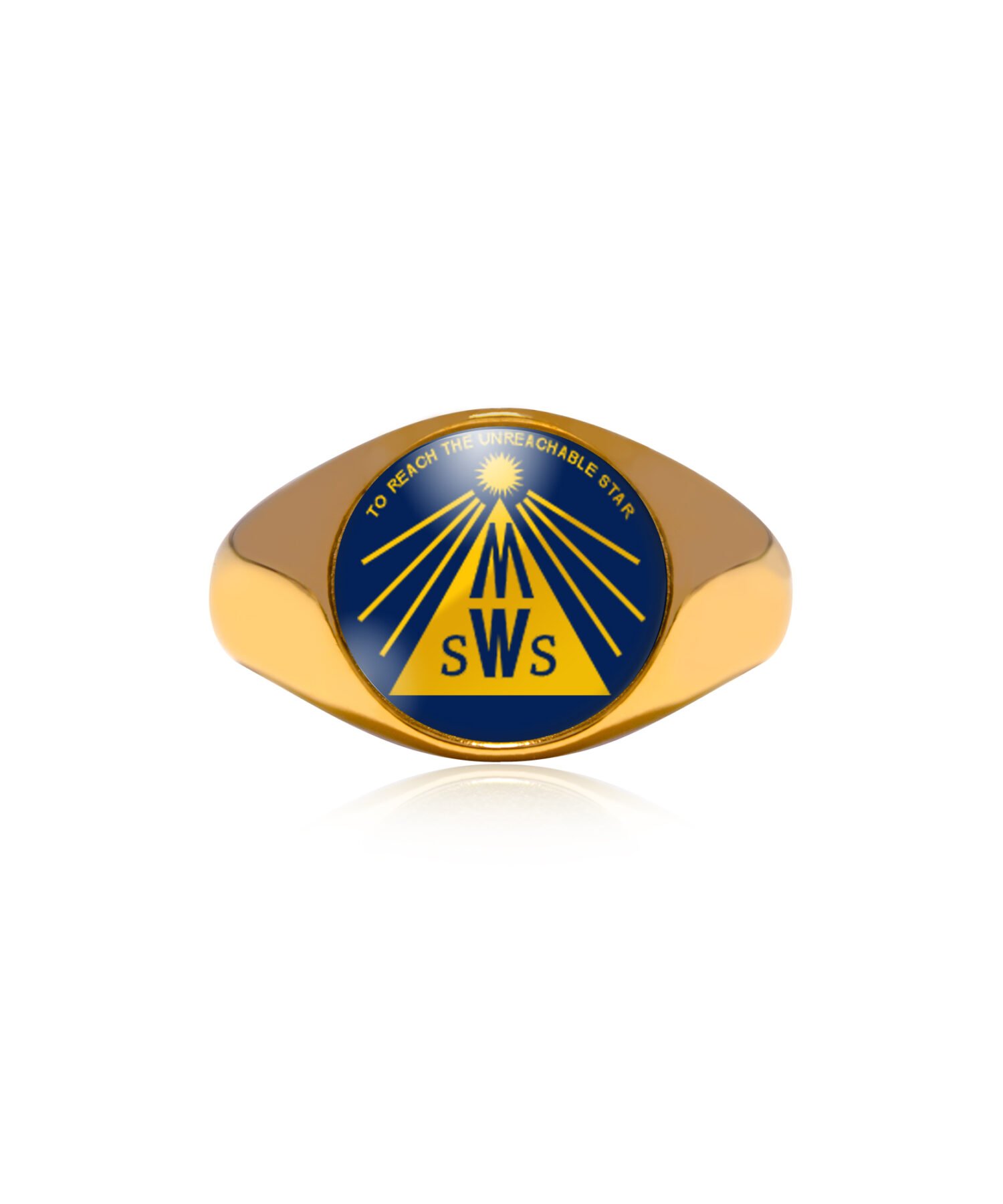 Mucurapo West Secondary - School Ring
