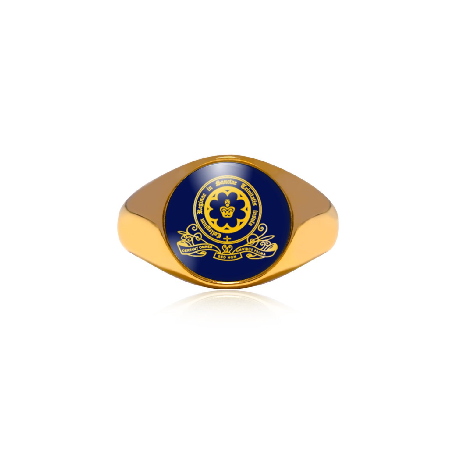 Queen's Royal College (‘Magnum est’) - School Ring