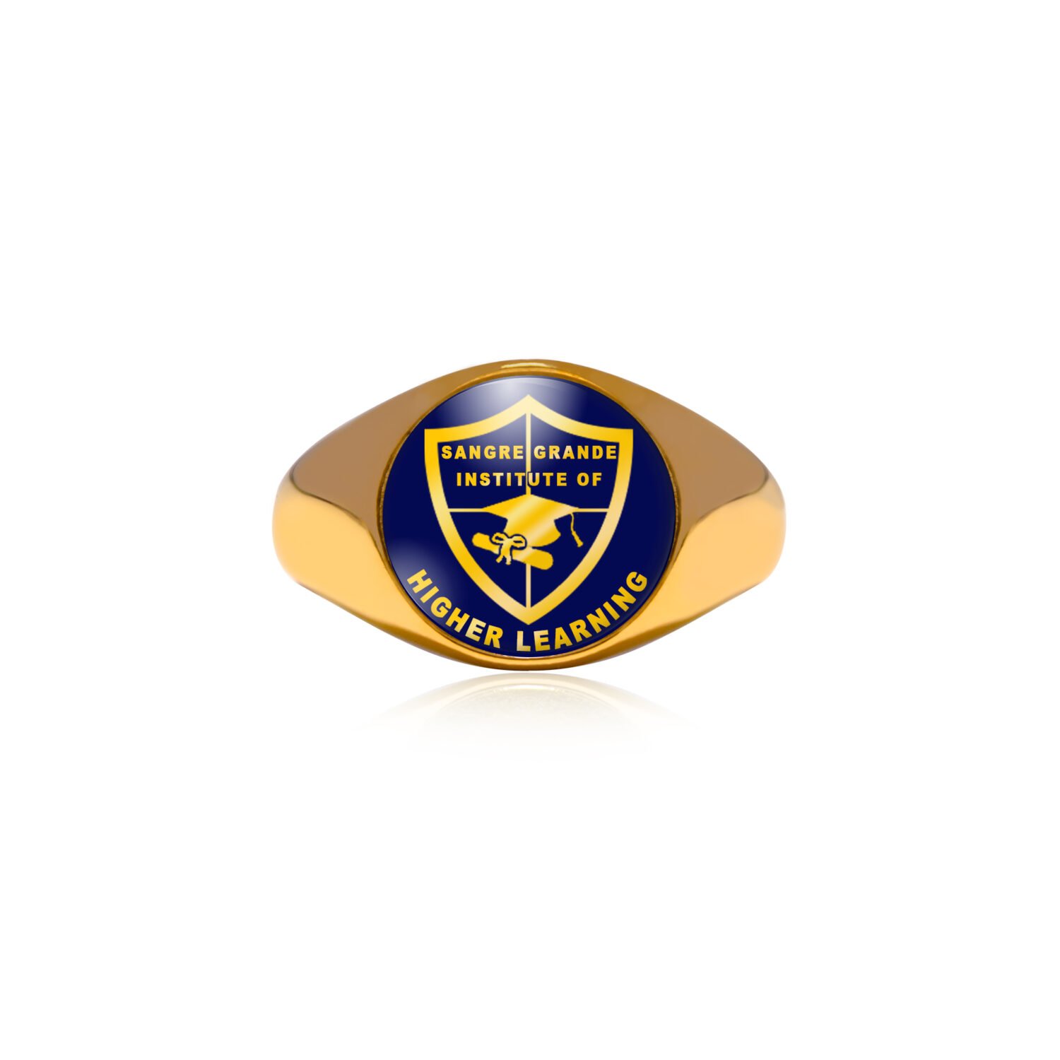 Sangre Grande Institute of Higher Learning - School Ring