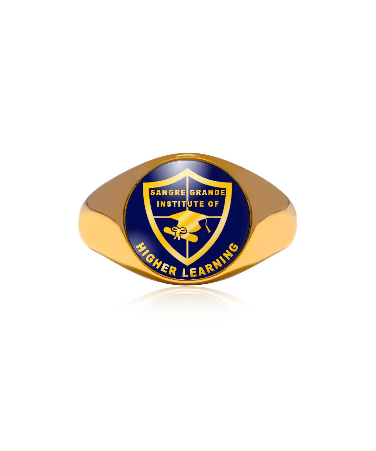 Sangre Grande Institute of Higher Learning - School Ring