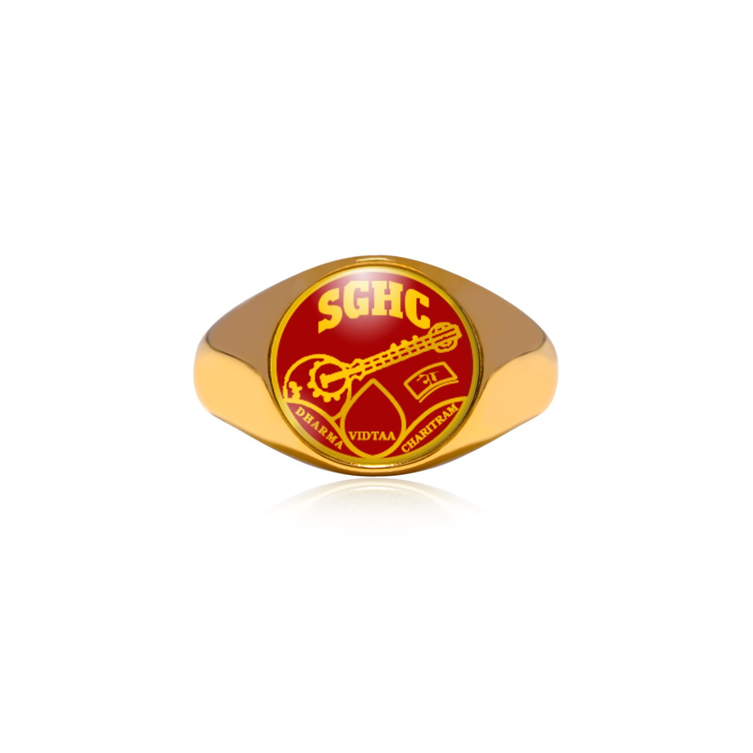 Saraswati Girls Hindu College - School Ring